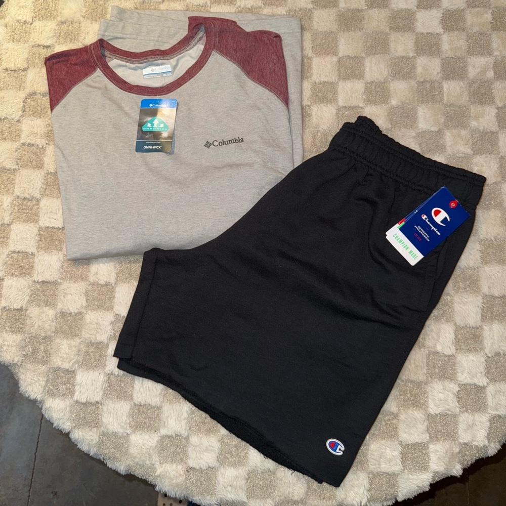 Columbia and champion men’s bundle XXL